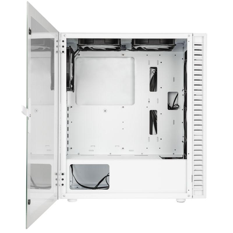 Кутия Kolink Observatory HF Mesh ARGB TG Mid-Tower, Бяла - Image 7