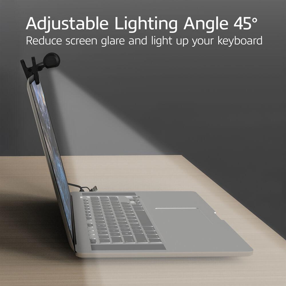 ACT LED лампа за лаптоп с регулируема яркост и щипка, USB захранване - Image 6