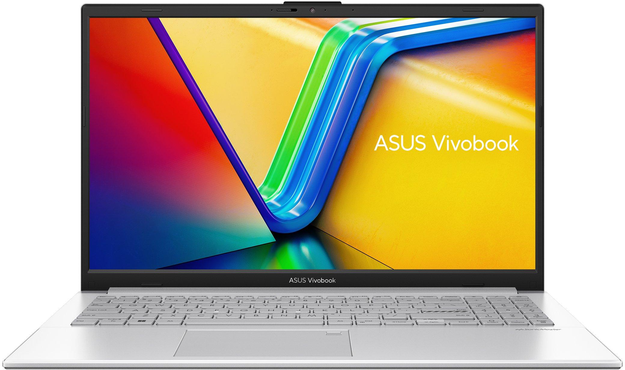 Лаптоп ASUS Vivobook Go 15 E1504FA-BQ2337- 15.6" FHD, Ryzen 3 7320U, 16GB LPDDR5, 512GB SSD, Free OS