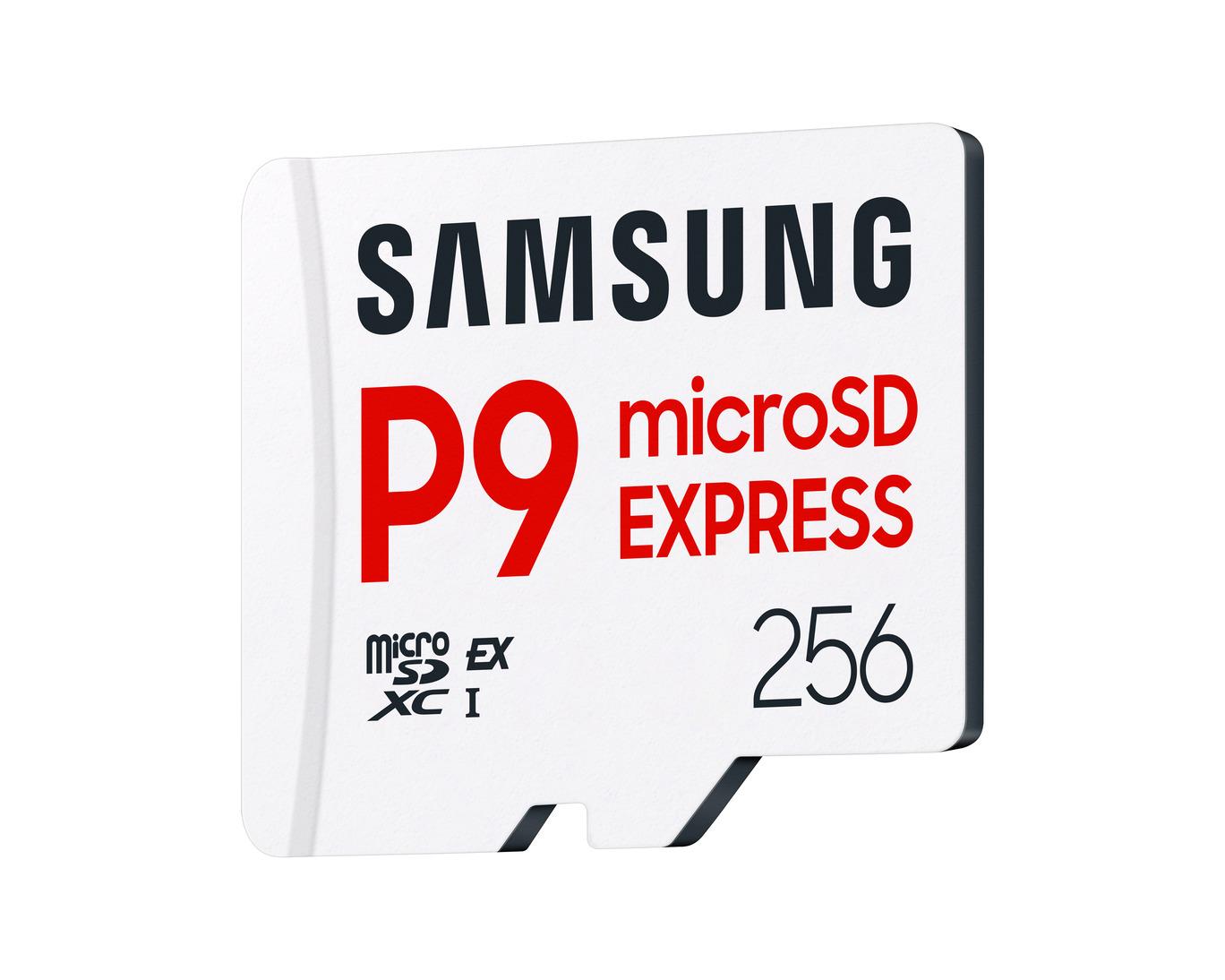 Карта памет Samsung microSDXC, 256GB, P9 Express, 800 MB/s, UHS-I 90 MB/s U3, V30, A1 - Image 2