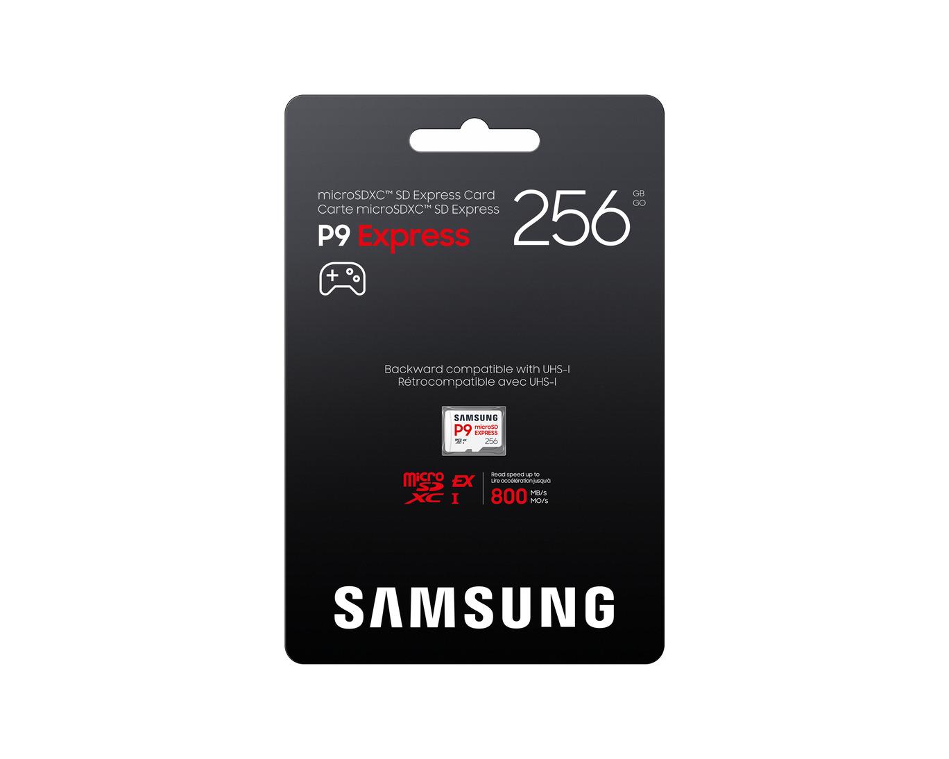 Карта памет Samsung microSDXC, 256GB, P9 Express, 800 MB/s, UHS-I 90 MB/s U3, V30, A1 - Image 4