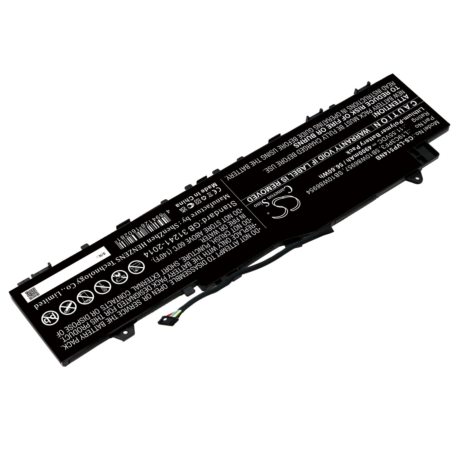 Батерия за лаптоп LENOVO IdeaPad 5 14 L19C3PF3 LiPo 11.55V 4900mAh CAMERON SINO - Image 2