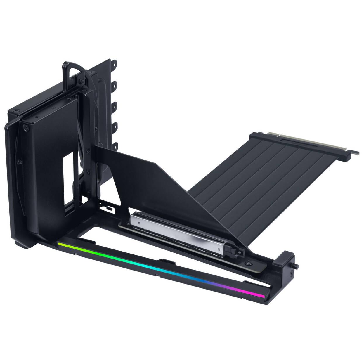 Брекет за вертикален монтаж на GPU Lian Li VG4-5-V4 Riser cable PCIe 5.0 - Black