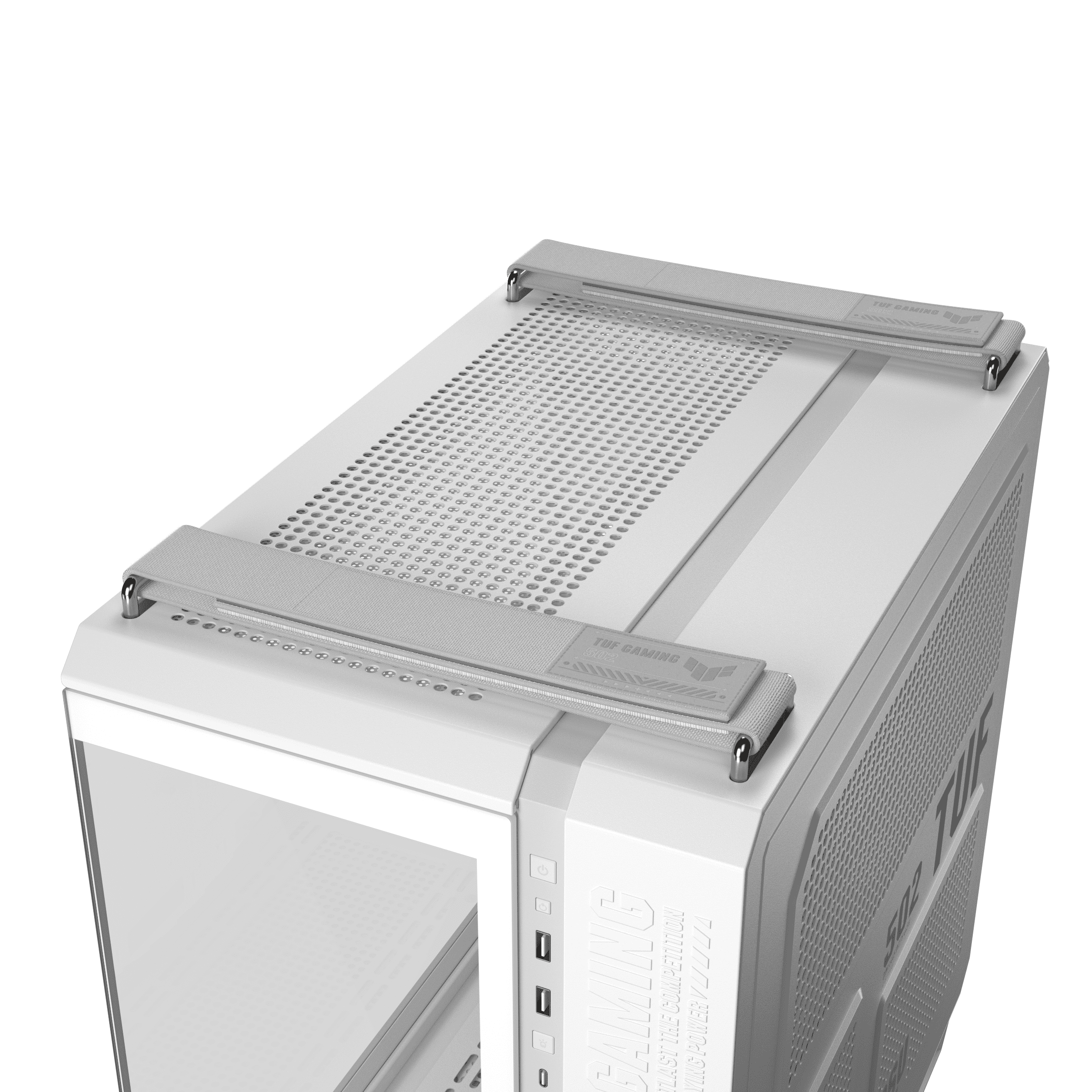 Кутия ASUS TUF Gaming GT502 Horizon ARGB White Edition - Image 6
