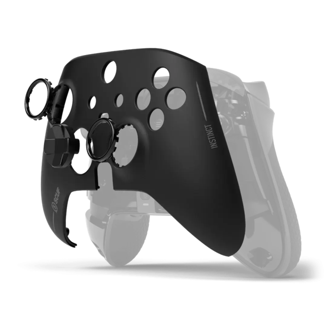 Faceplate за SCUF Instinct и SCUF Instinct Pro геймпадове - Черен - Image 2