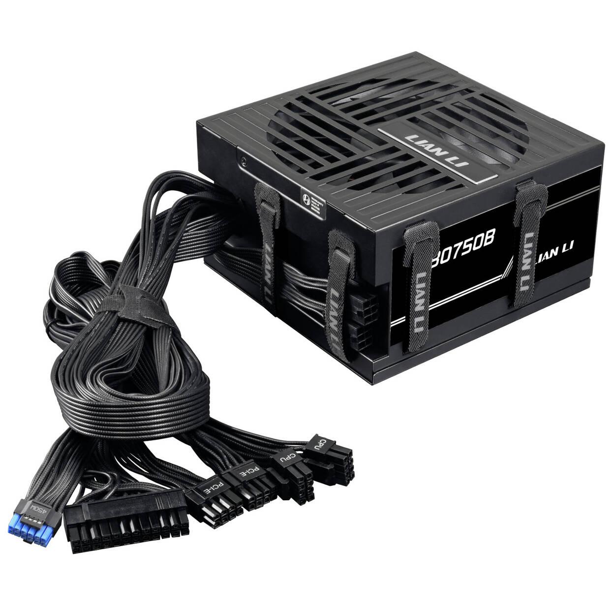 Захранващ блок Lian Li RB750B Black 750W 80+ Bronze PCIe 5.1, ATX 3.1 - Image 2