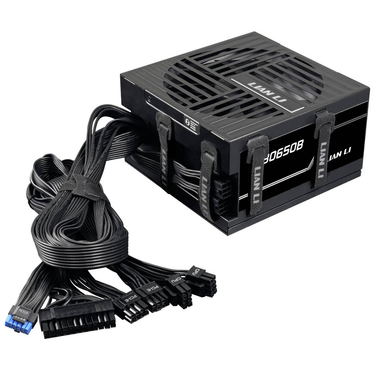 Захранващ блок Lian Li RB650B Black 650W 80+ Bronze PCIe 5.1, ATX 3.1 - Image 2