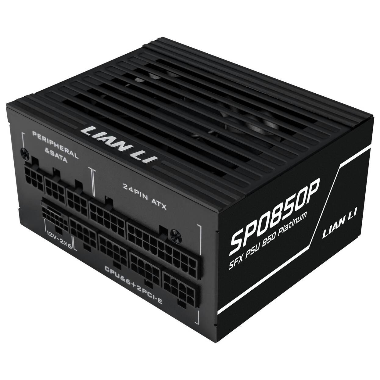 Захранващ блок Lian Li SP850 Black 850W 80+ Platinum PCIe 5.1, ATX 3.1 - Image 2