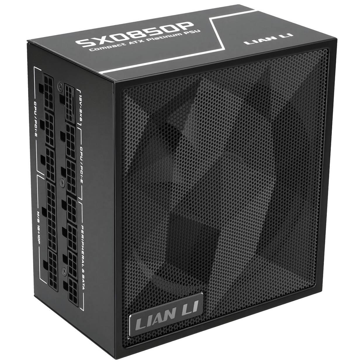 Захранващ блок Lian Li SX850P Black 850W 80+ Platinum PCIe 5.1, ATX 3.1