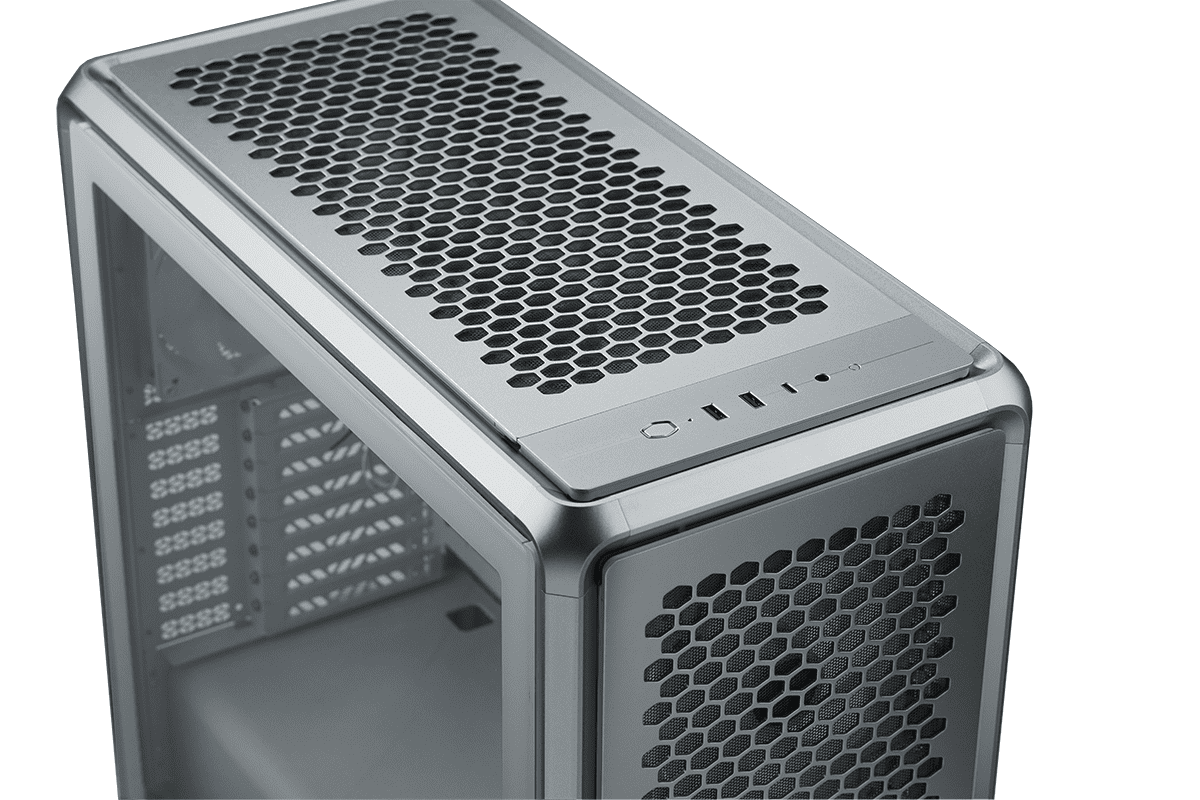 Кутия CoolerMaster MasterFrame 600 - Silver - Image 3
