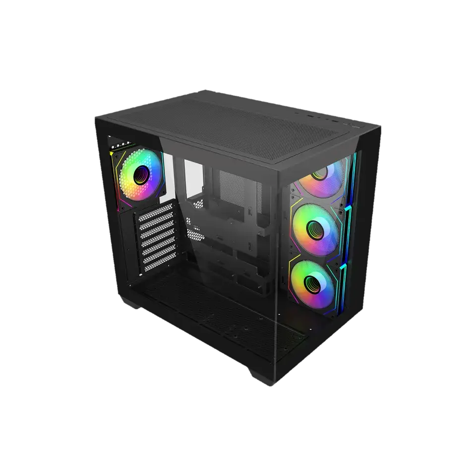 Кутия CoolerMaster Elite 681 - Черна - Image 2