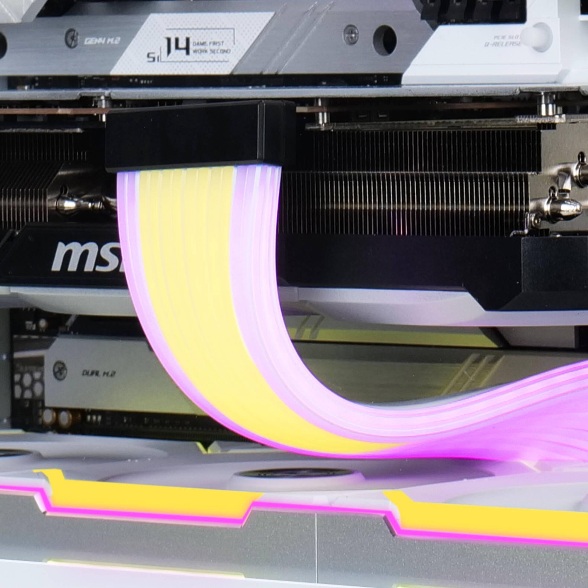 Удължителен RGB кабел Lian Li Strimer Wireless 12V-2x6 - Image 7