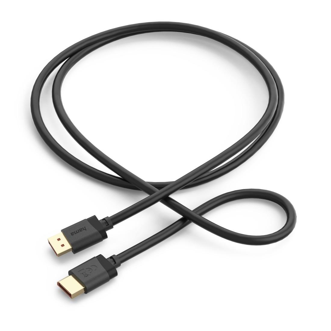 HAMA Кабел DisplayPort, DP 2.1, Ultra-HD 8K, 40 Gbit/s, 2 м - Image 5