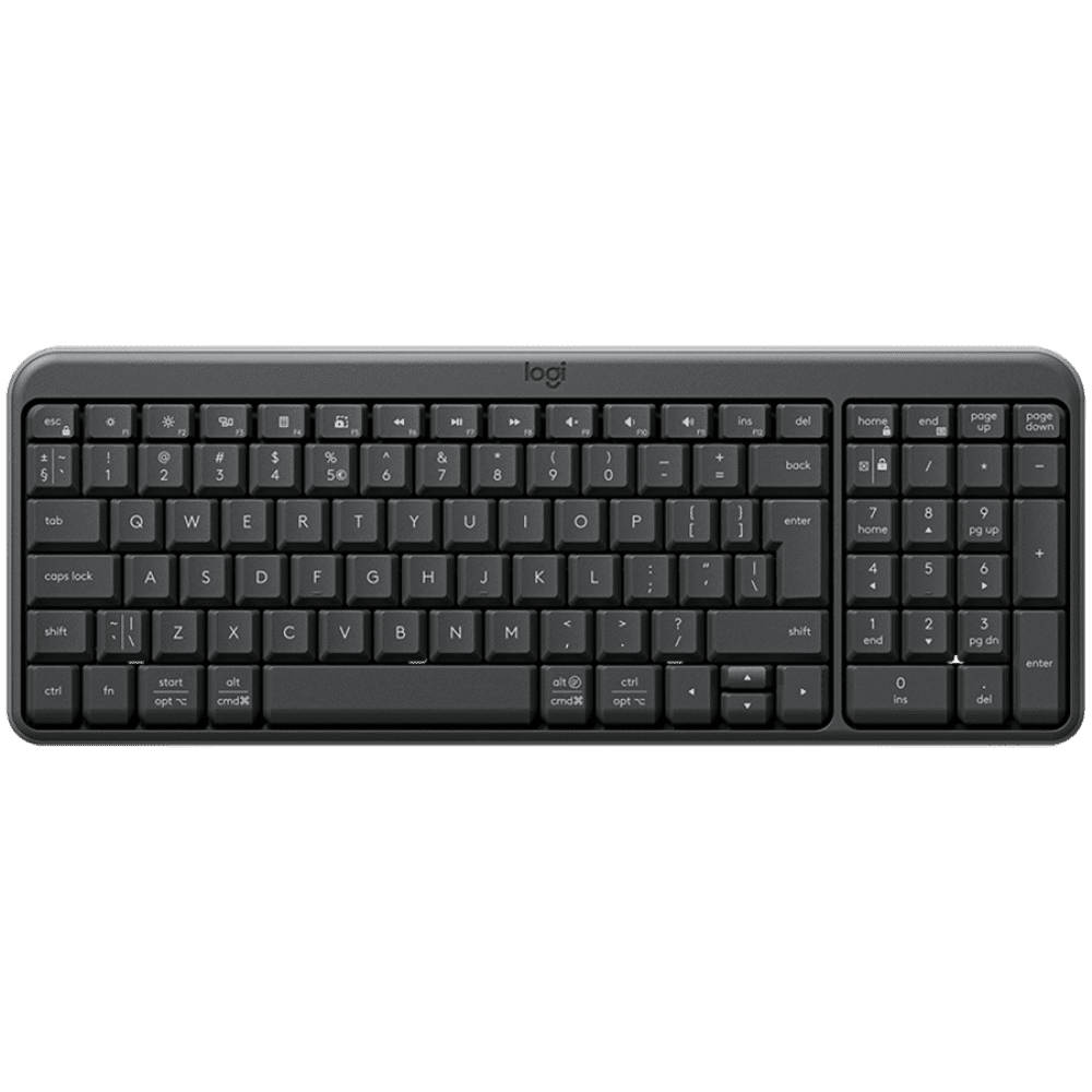 LOGITECH MK250 - GRAPHITE - US INT'L - 2.4GHZ/BT - INTNL-973