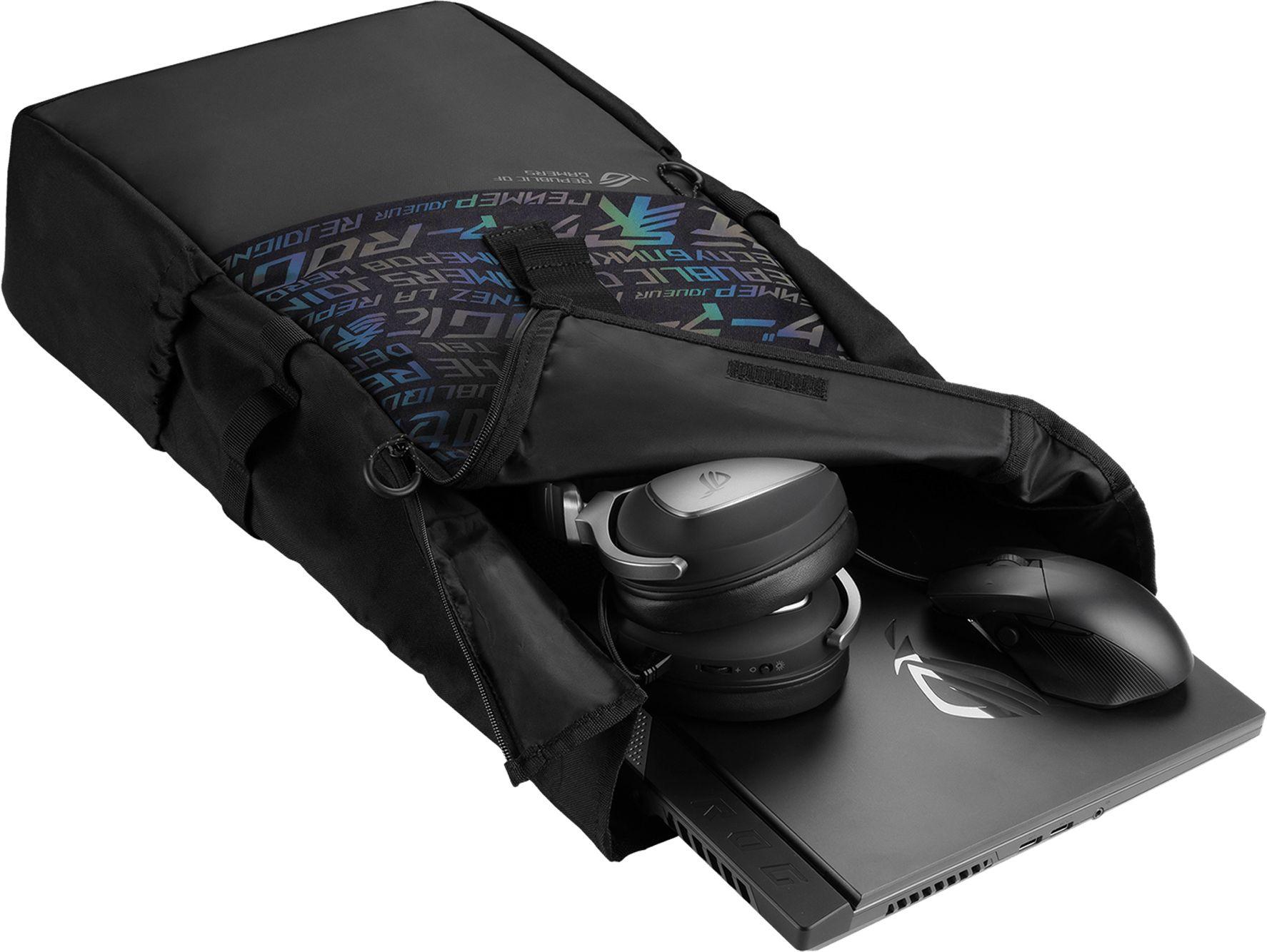 Раница за лаптоп ASUS ROG BP4701 до 18" - Черна - Image 7