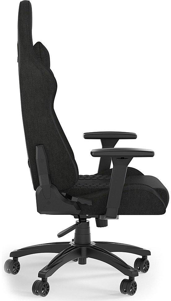 Геймърски стол Corsair TC100 RELAXED - Fabric Black/Black - Image 4