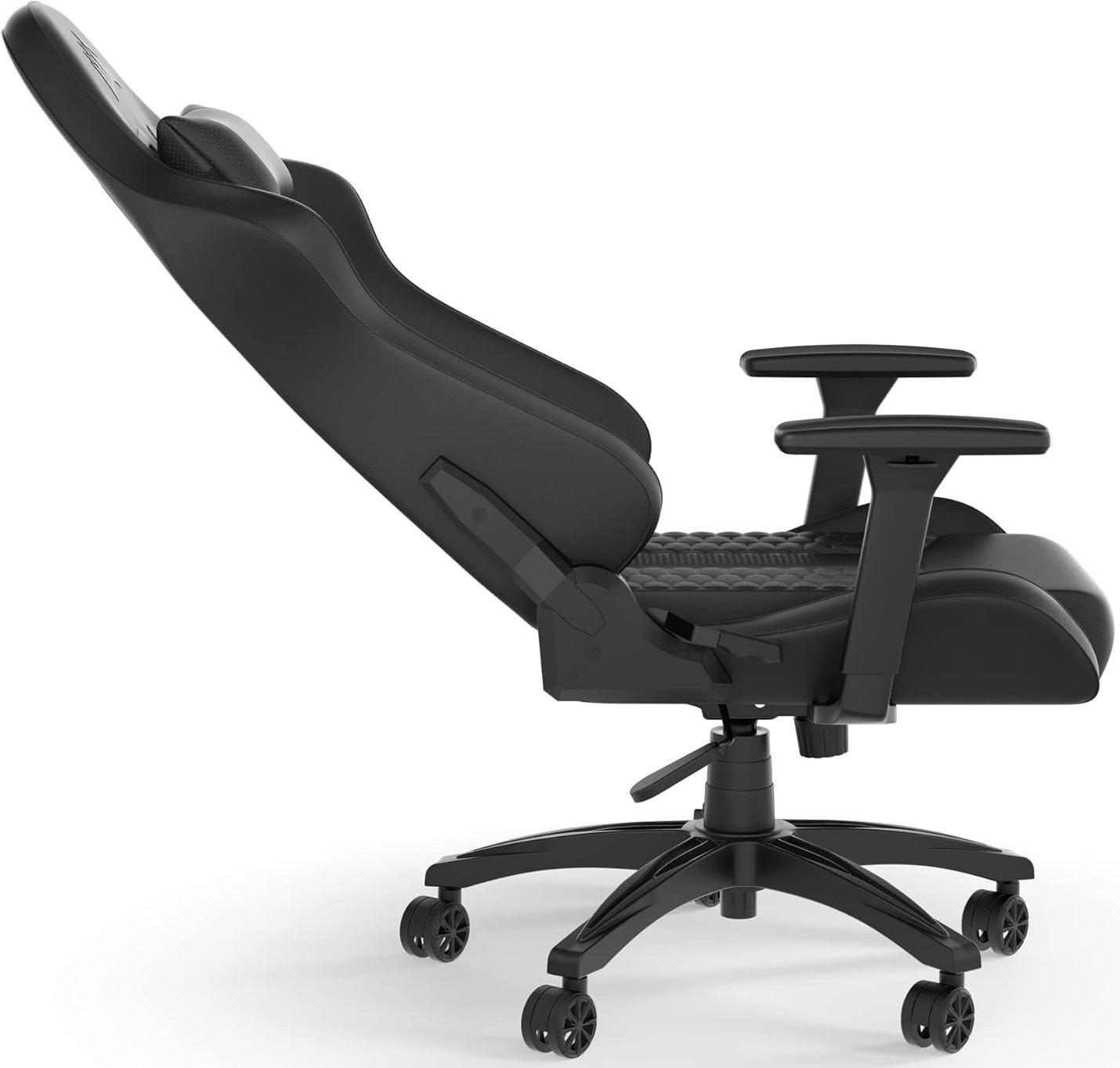 Геймърски стол Corsair TC100 RELAXED - Leatherette Black/Black - Image 6