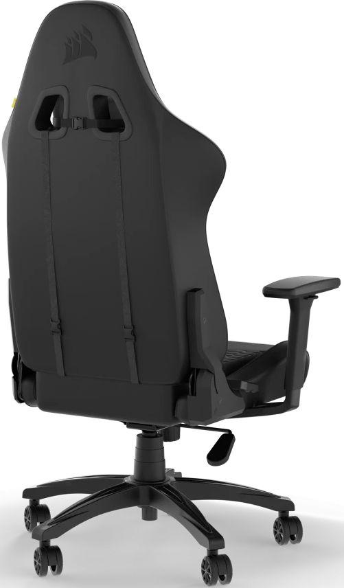 Геймърски стол Corsair TC100 RELAXED - Leatherette Black/Black - Image 4