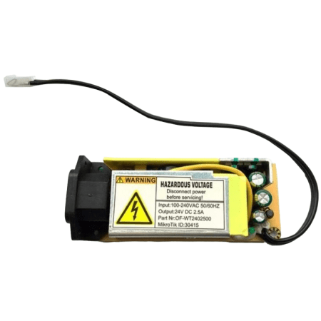 Захранващ адаптер MikroTik 24V2APOW, 24V 2A 60W - Image 2