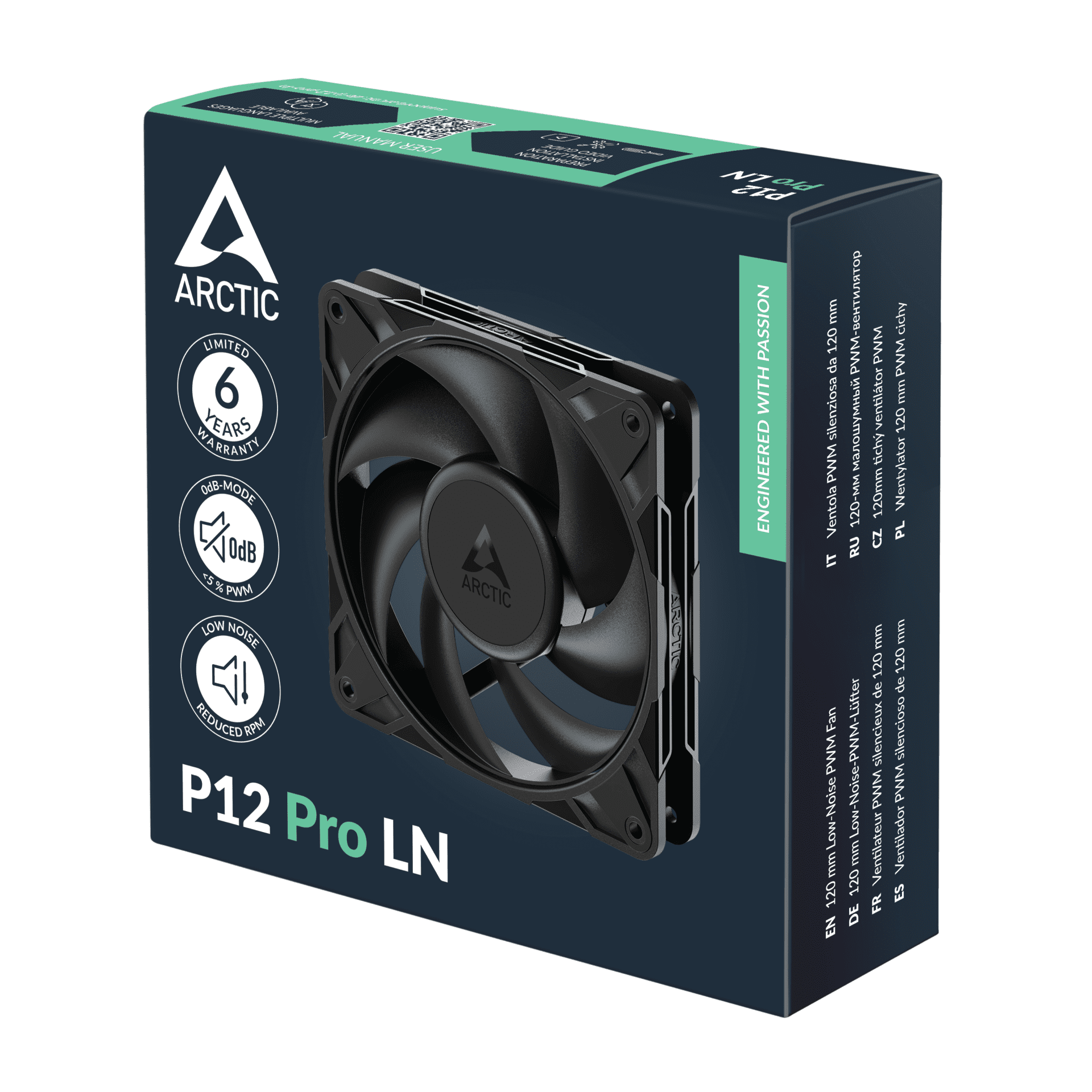Вентилатор ARCTIC P12 Pro LN 120mm PWM - Image 6