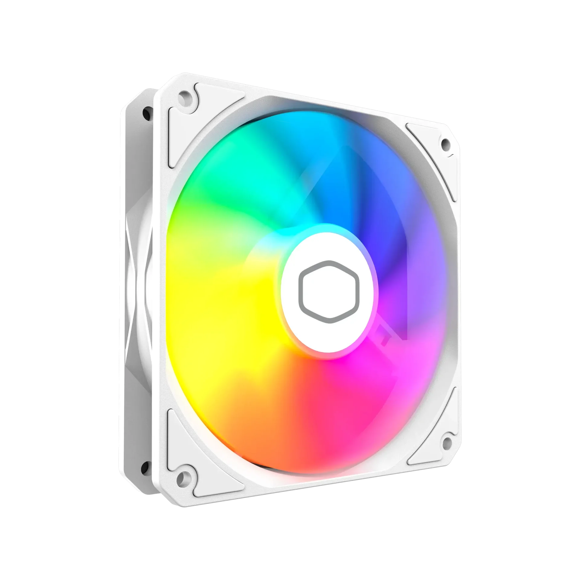 Вентилатор Cooler Master MasterFan MF120 Lite ARGB - Бял