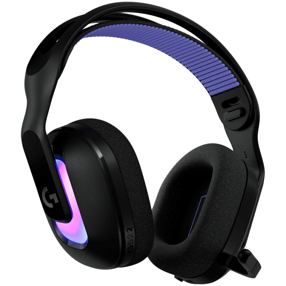 LOGITECH G522 LIGHTSPEED Wireless Gaming Headset - BLACK - EMEA28i-935 - 2.4GHZ