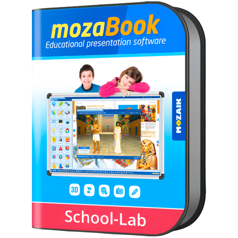 mozaBook SCHOOL-LAB - one chosen language / one device / 1 Year