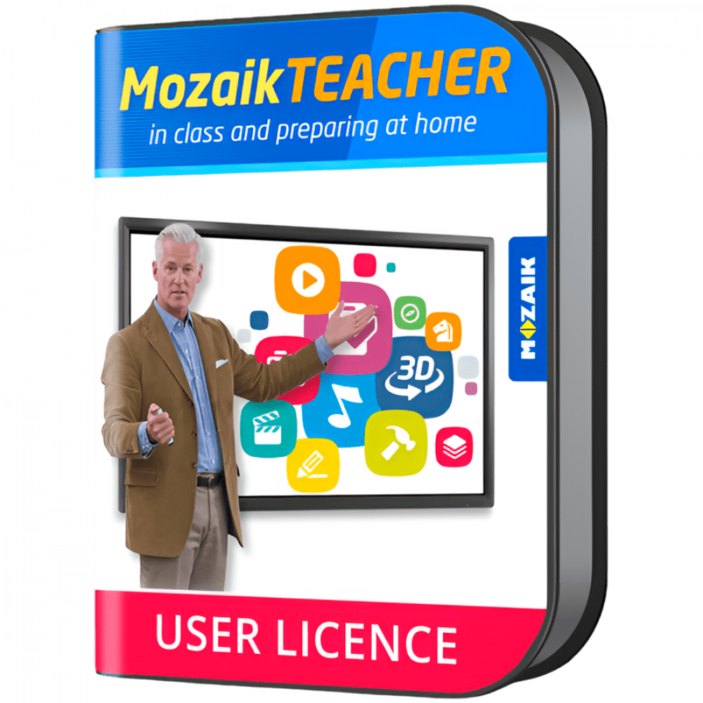 Mozaik TEACHER license for all platform, for one teacher, 1 year