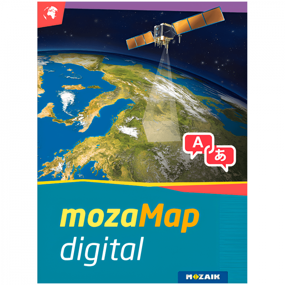 Multilingual Geographical Digital Atlas - Upper Primary. 1year, 1device. 127 maps.