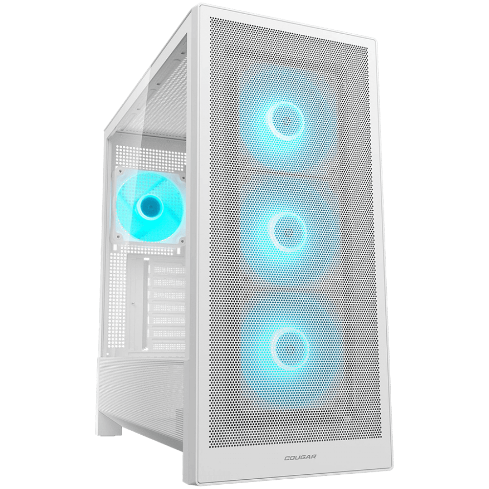 COUGAR MX230 RGB PC Case, Mid Tower, White
