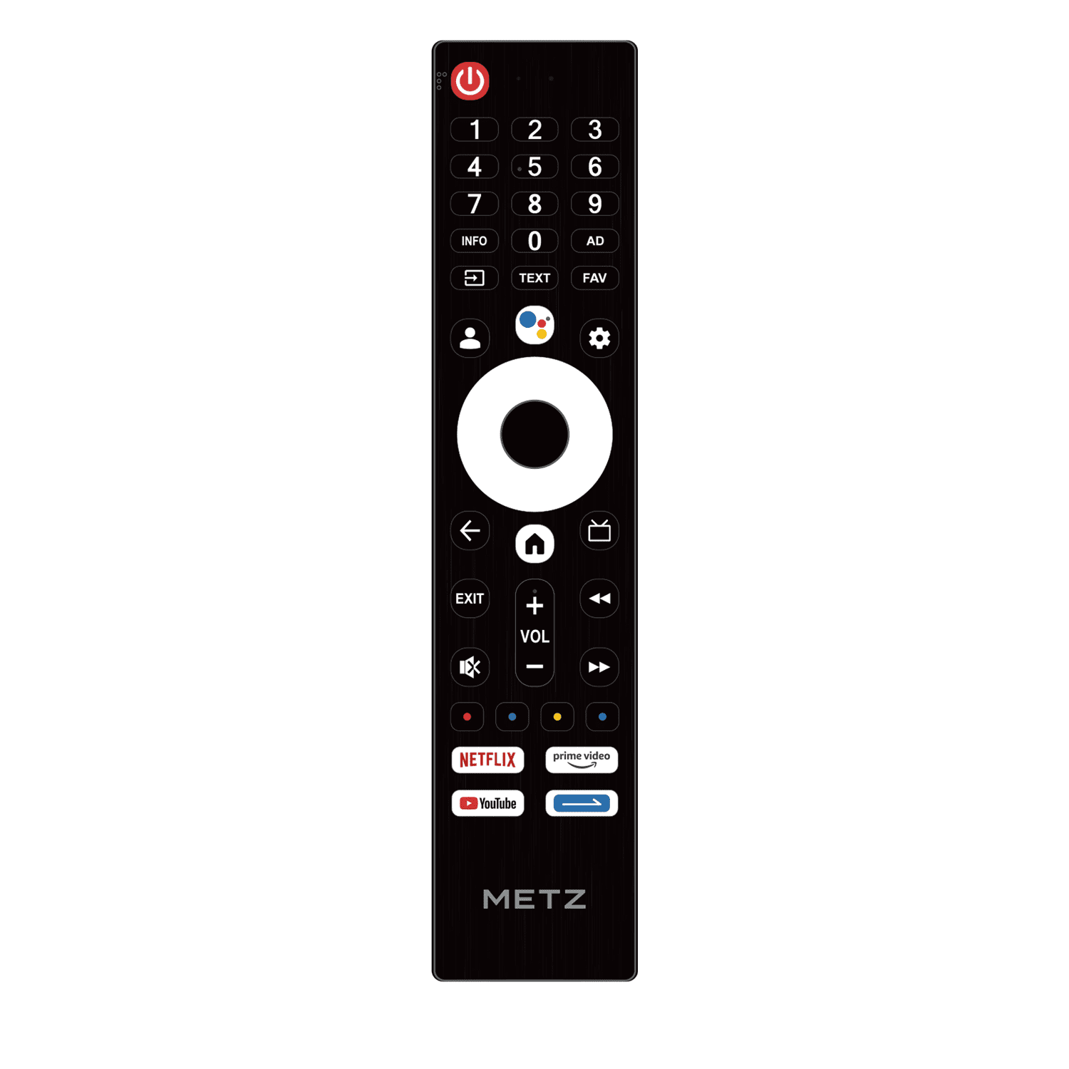 METZ Телевизор 43" 43MQF7500Z UHD 4K QLED SMART TV, Google TV, Клас G - Image 7