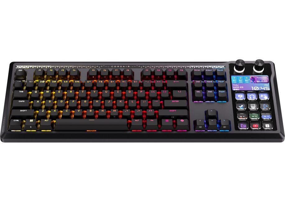 Геймърска механична клавиатура CORSAIR GALLEON 100 SD CRS MLX Pulse Switch - Black - Image 3